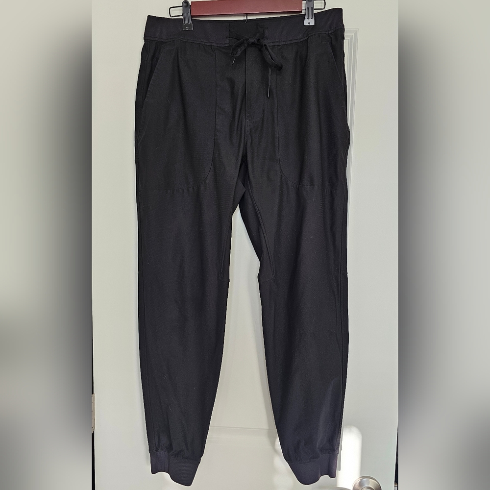 7 Diamonds Black Men's Jogger Sweatpants